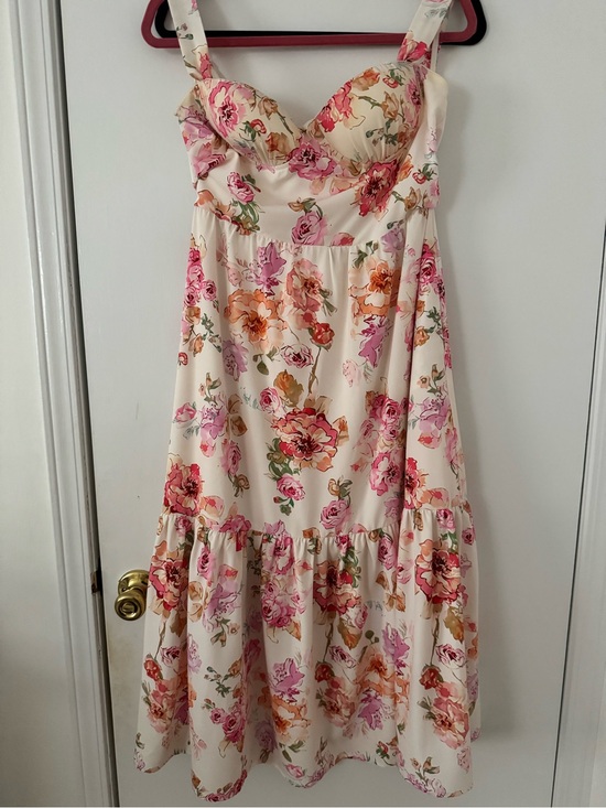 Mint Dresses & Skirts - Pink Floral Maxi Dress